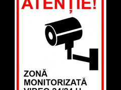 Indicator atentie zona monitorizata video